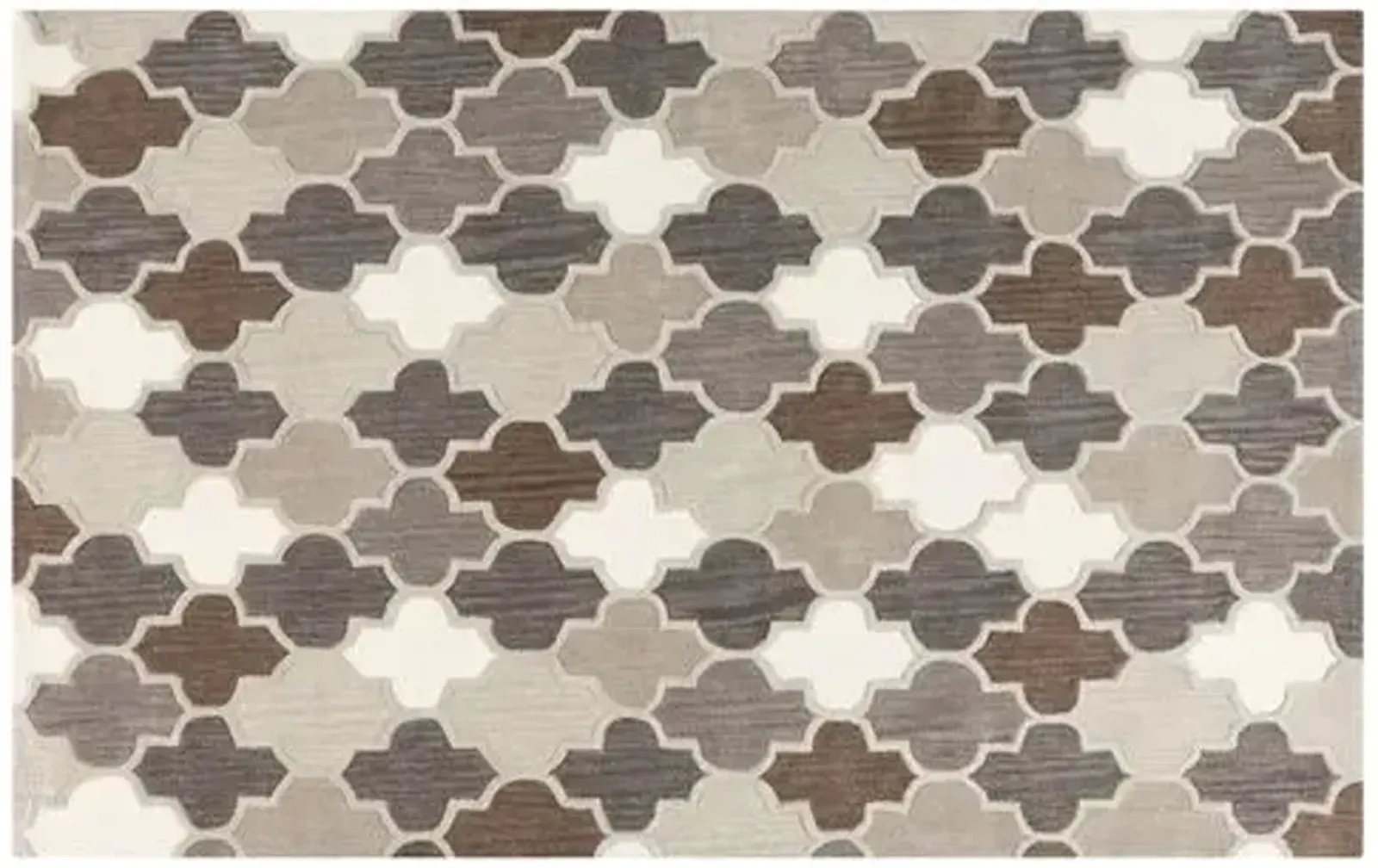 Hall Rug - Safari Tan - Gray - Gray