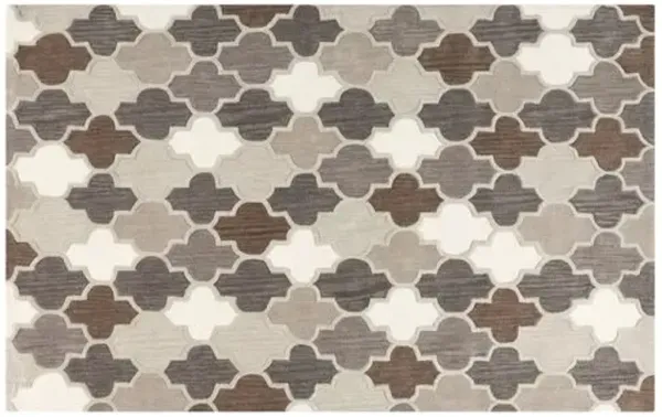 Hall Rug - Safari Tan - Gray - Gray