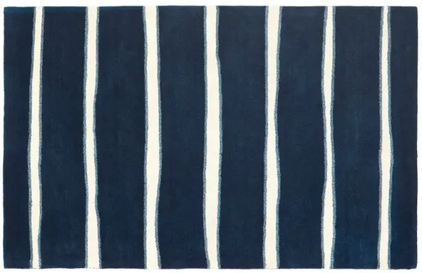 Martha Stewart Chalk Rug - Navy - Blue - Blue