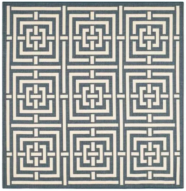 Rufus Outdoor Rug - Navy - Blue - Blue