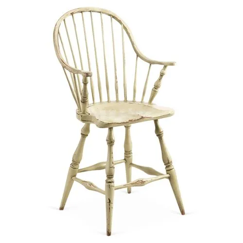 Windsor Counter Stool - Distressed Cream