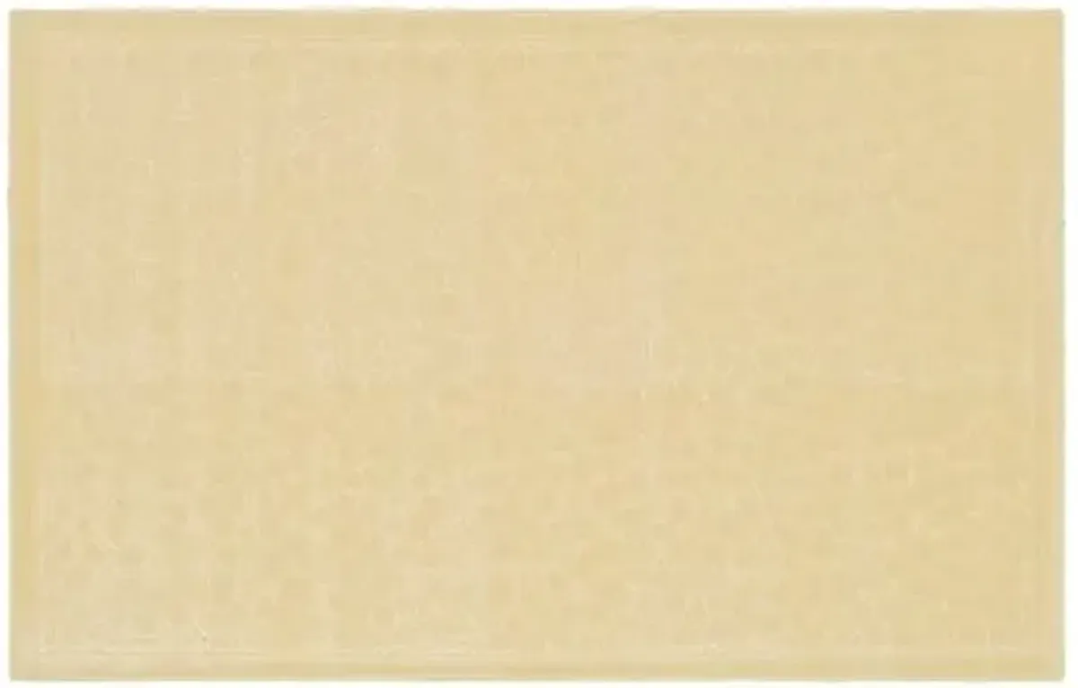 2'7"x4' Martha Stewart Lily Rug - Cream - Ivory - Ivory