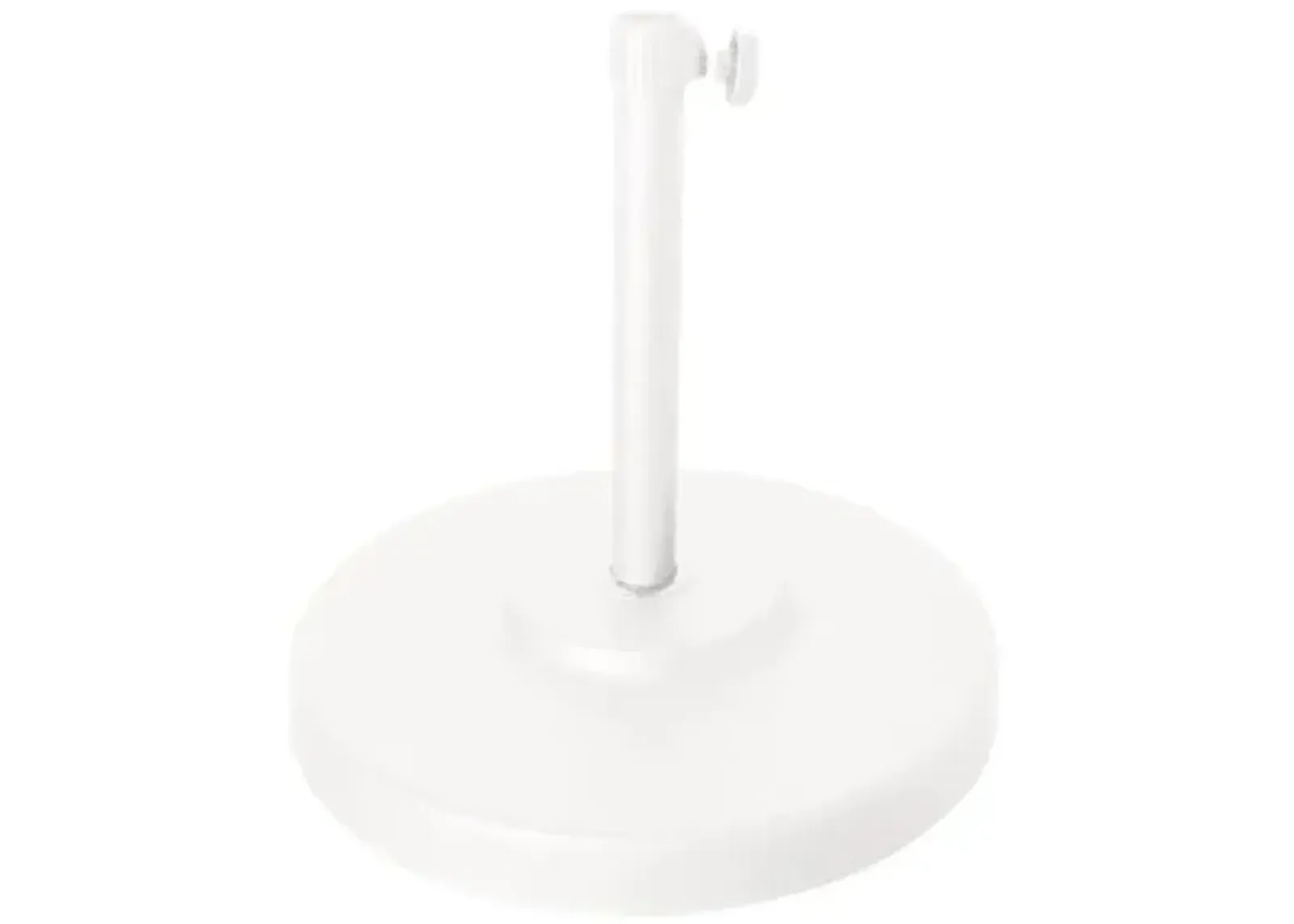 Patio Umbrella Stand - White