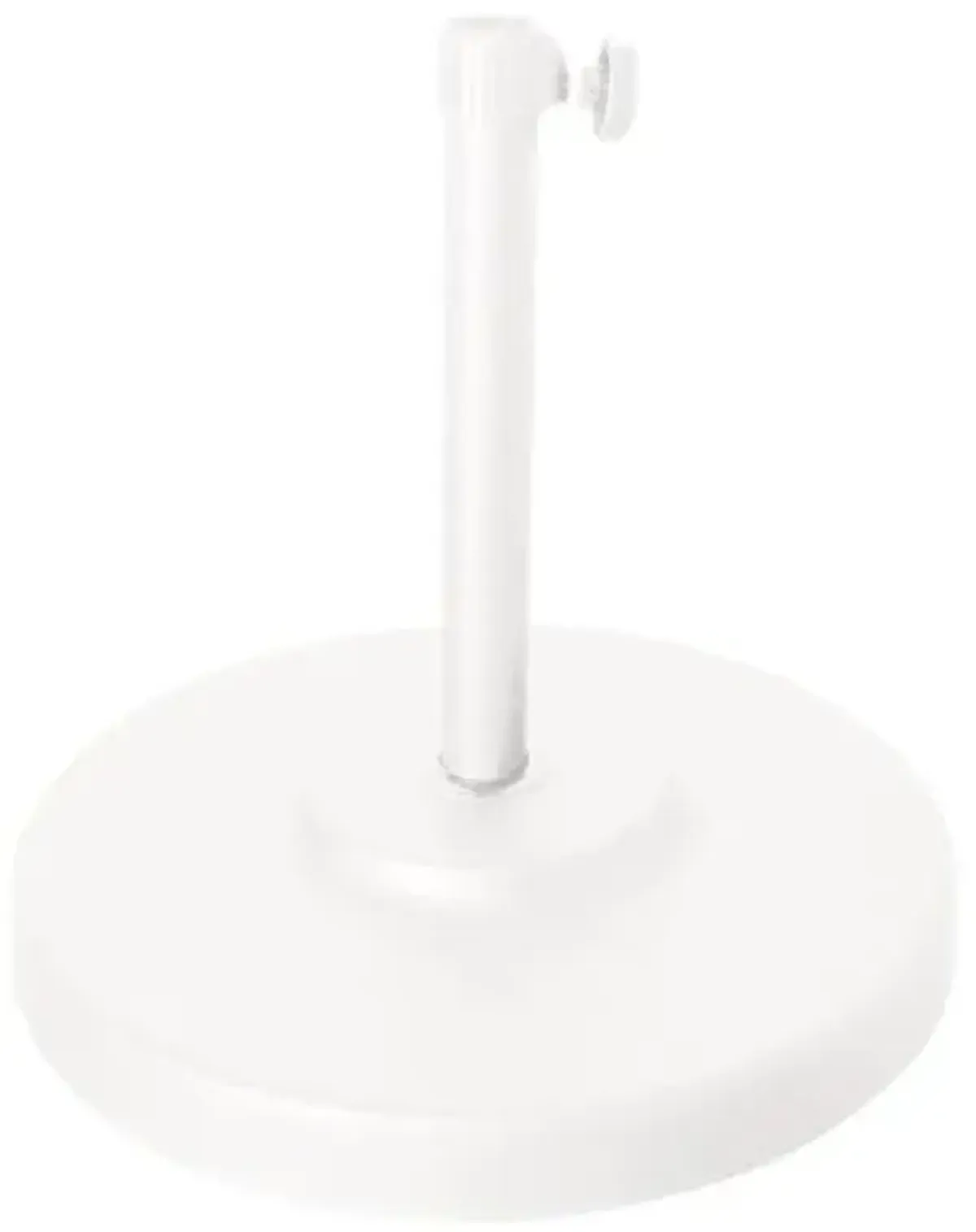 Patio Umbrella Stand - White