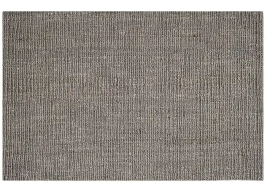 Ale Jute Rug - Light Gray - Gray