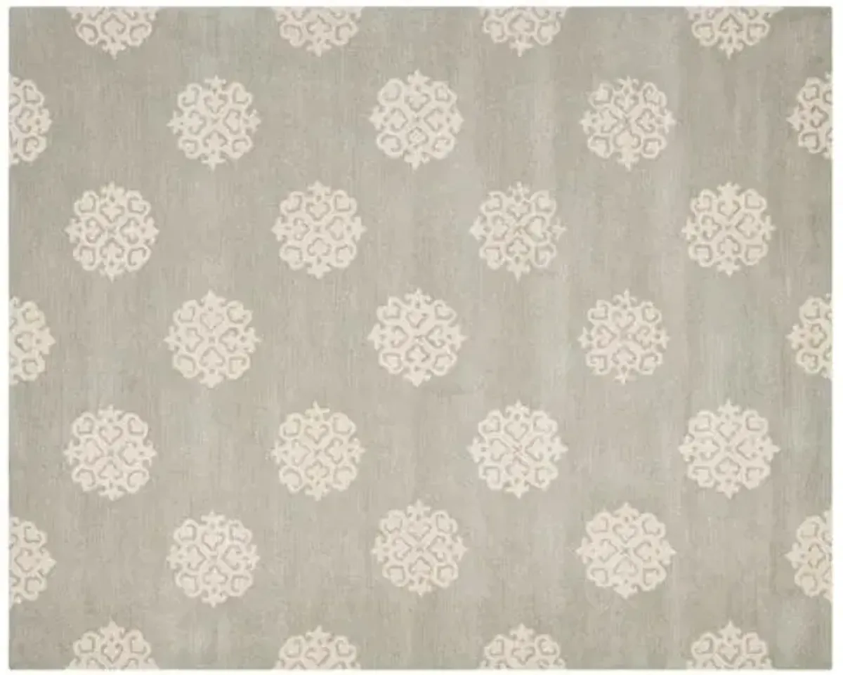 Greenwich Rug - Gray/Ivory - Gray