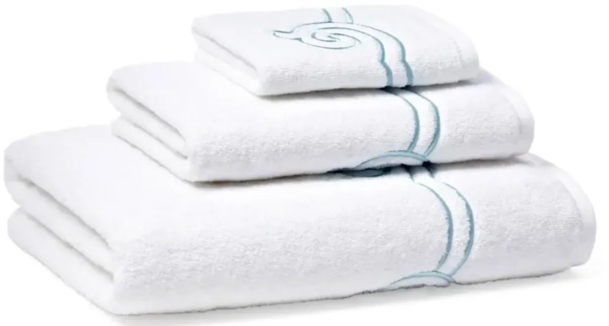 3-Pc Serenity Towel Set, Cadet Blue