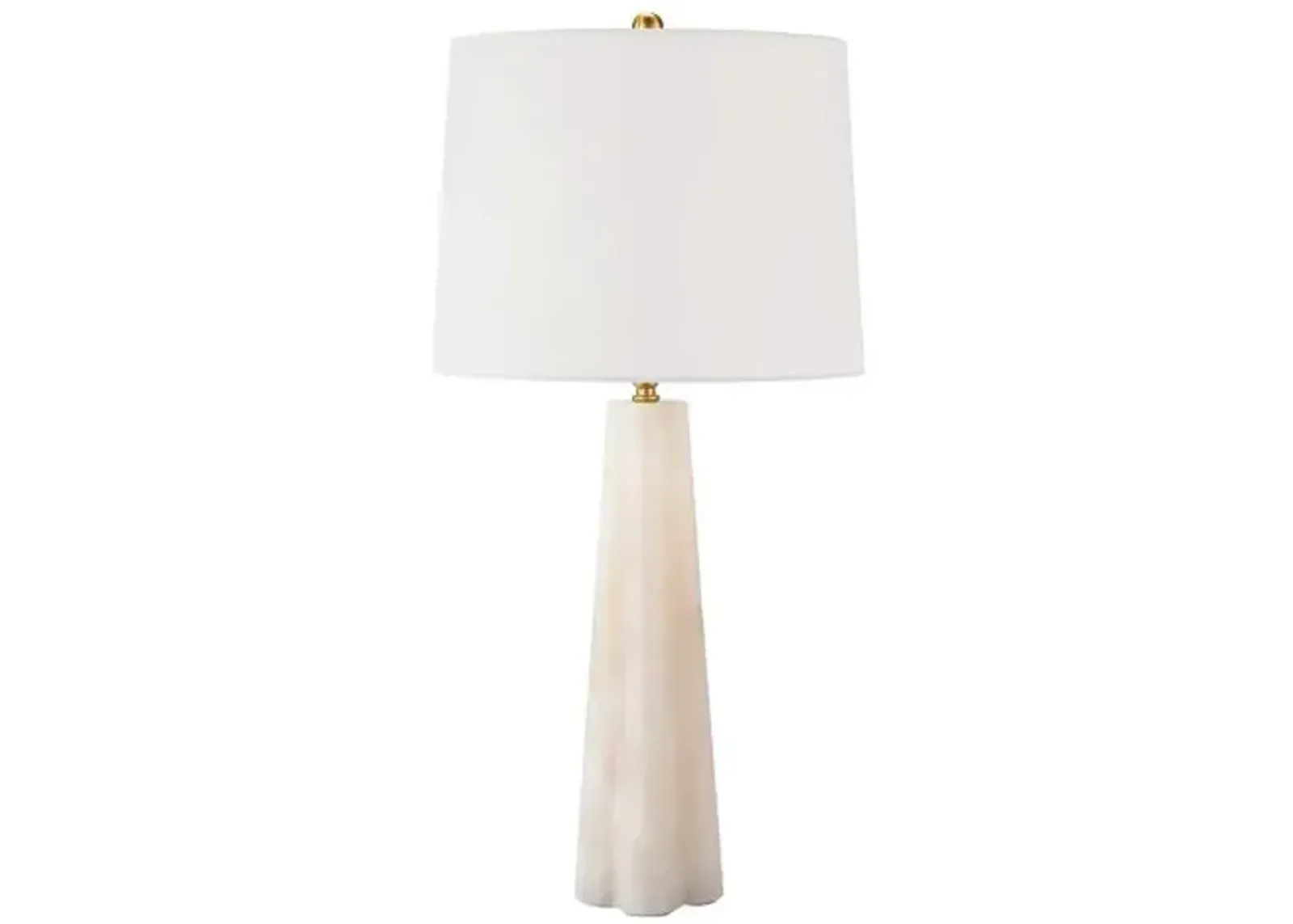 Quatrefoil Table Lamp - Alabaster - Regina Andrew