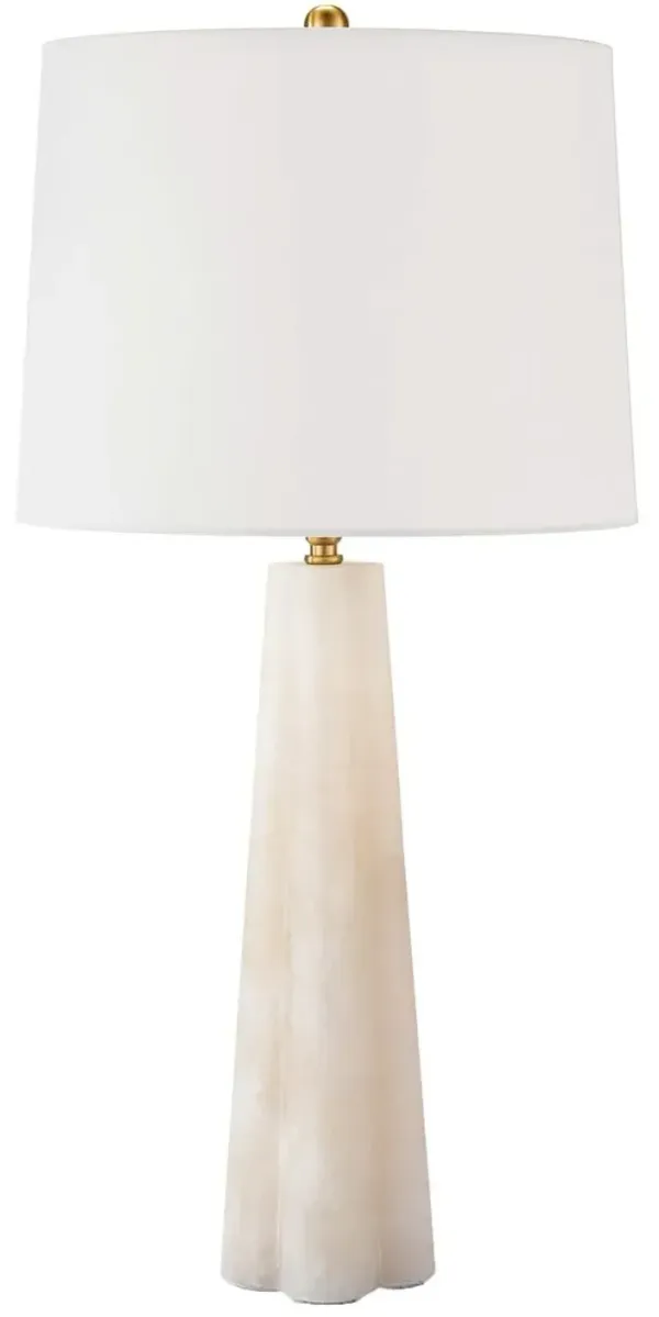 Quatrefoil Table Lamp - Alabaster - Regina Andrew