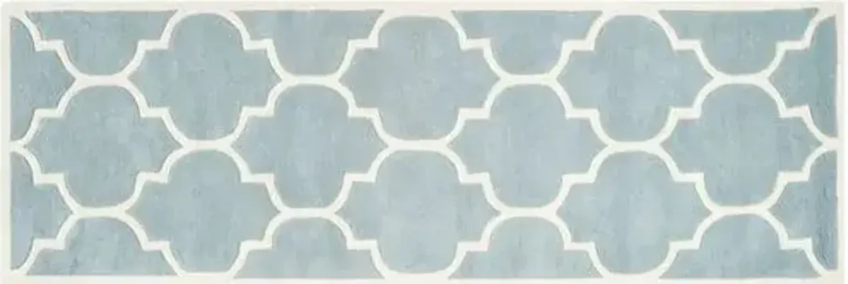 Tamako Rug - Blue/Ivory - Blue