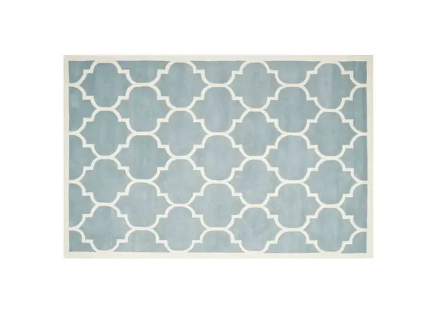 Tamako Rug - Blue/Ivory - Blue