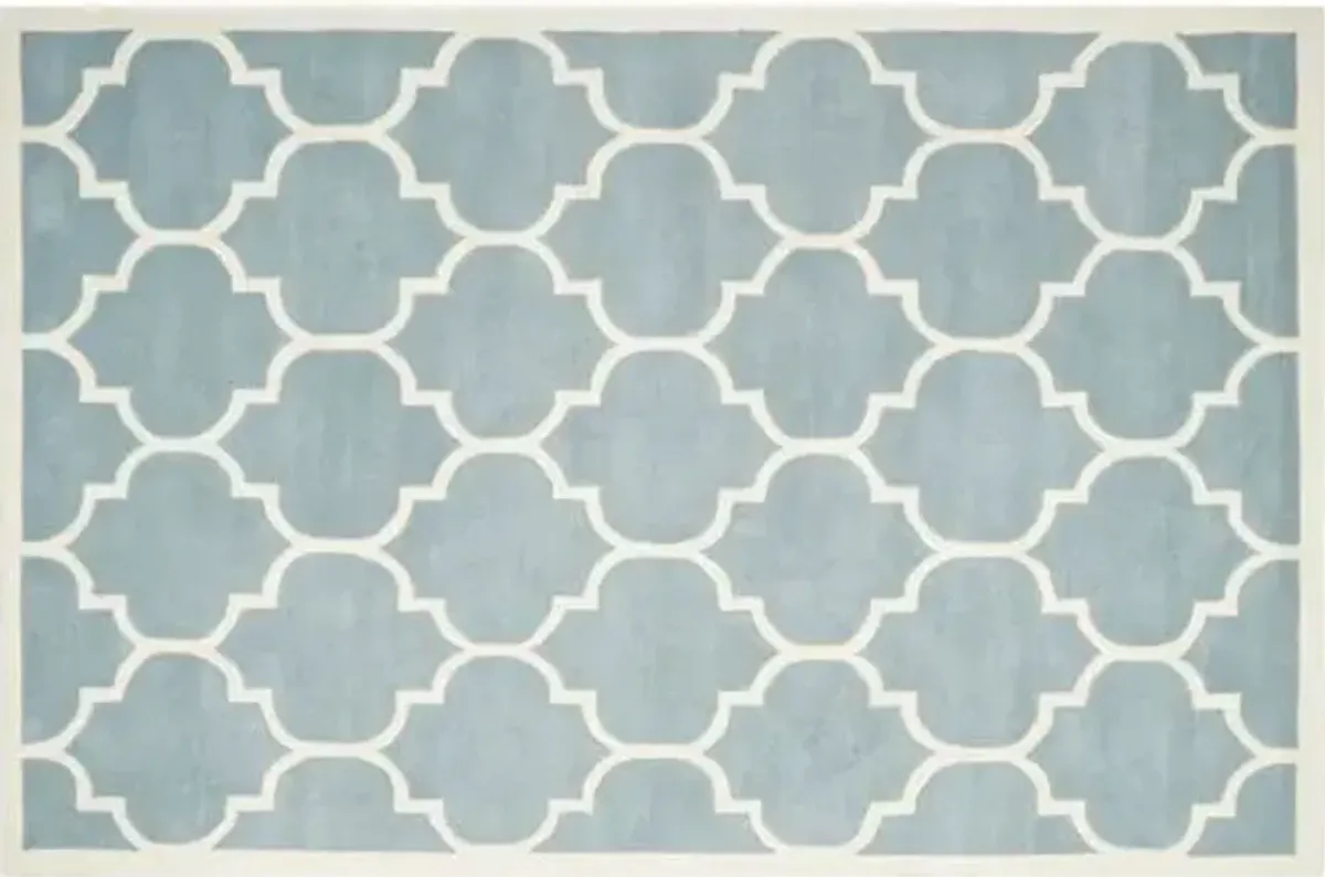 Tamako Rug - Blue/Ivory - Blue