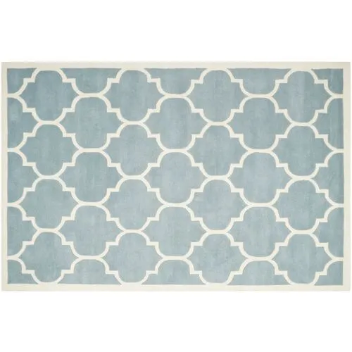 Tamako Rug - Blue/Ivory - Blue