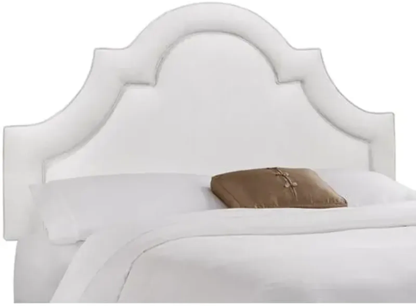 Kennedy Arched Headboard - White