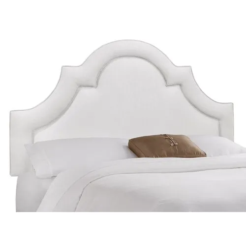 Kennedy Arched Headboard - White