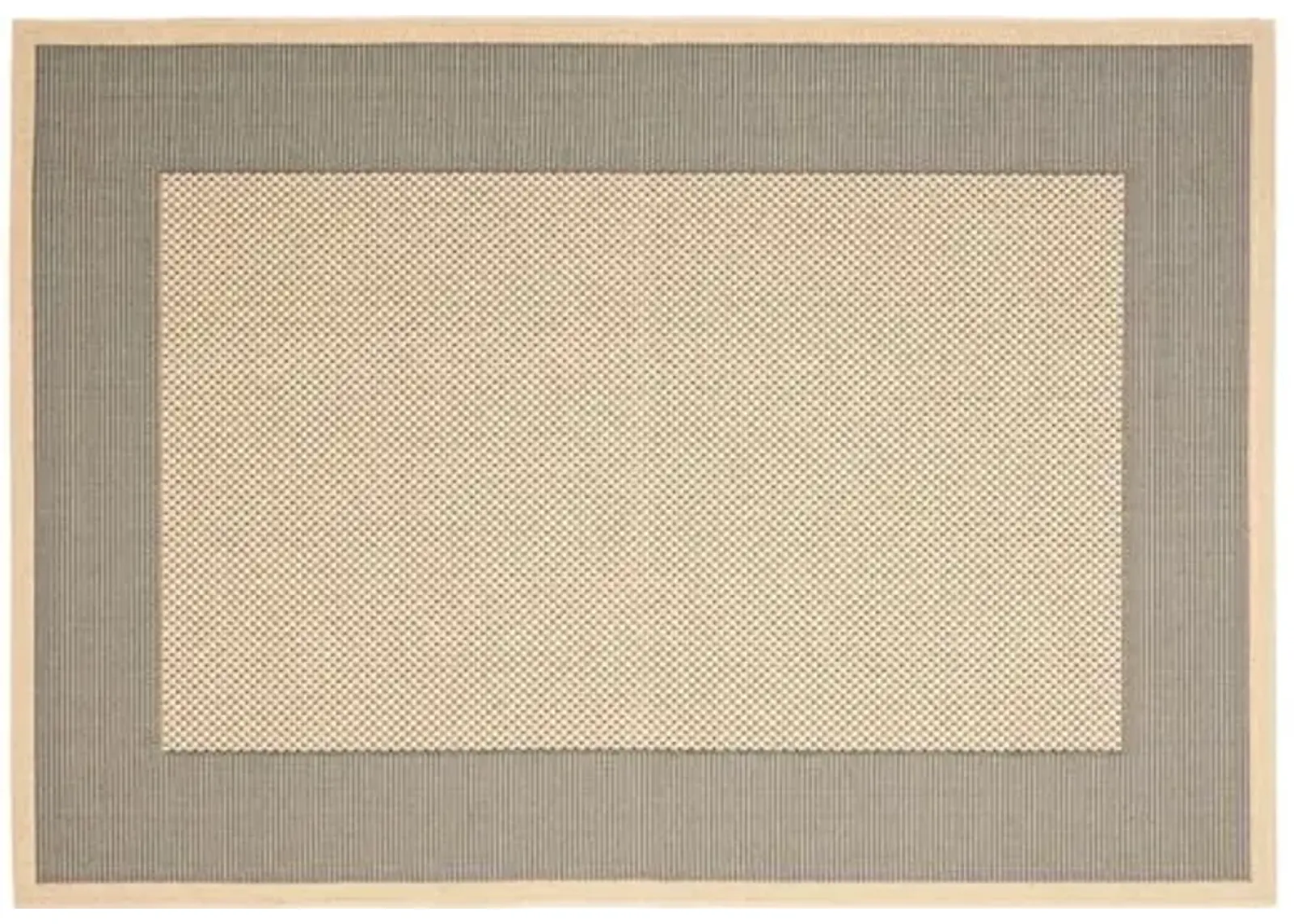 Sahara Outdoor Rug - Gray/Cream - Gray