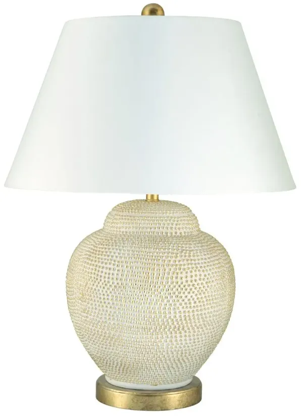 Katrina Table Lamp - Ivory/Gold - Bradburn Home