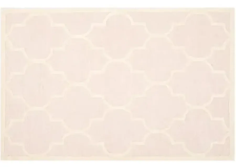 Sawyer Rug - Light Pink/Ivory - Pink