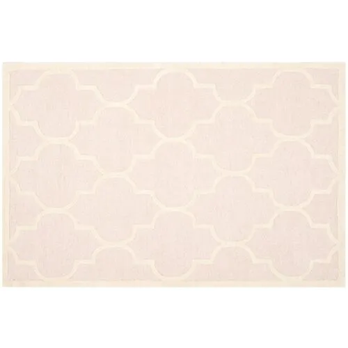 Sawyer Rug - Light Pink/Ivory - Pink