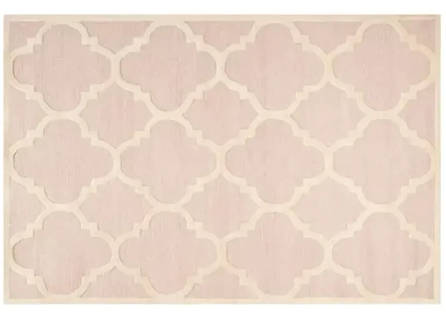 Carly Rug - Light Pink - Pink