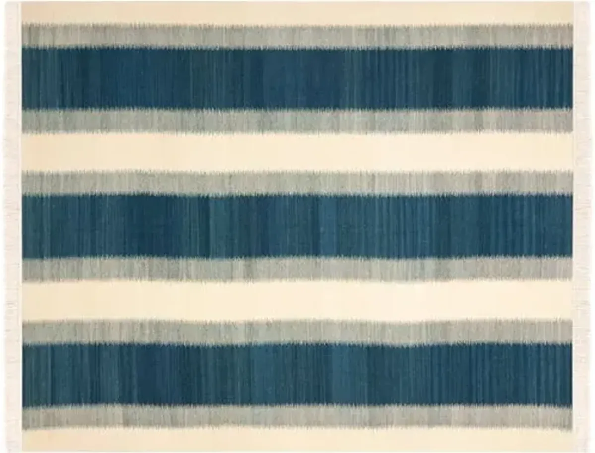 Cylas Kilim - Blue/Ivory