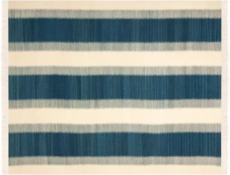 Cylas Kilim - Blue/Ivory