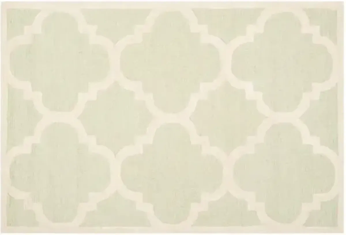 Carly Rug - Light Green/Ivory - Green