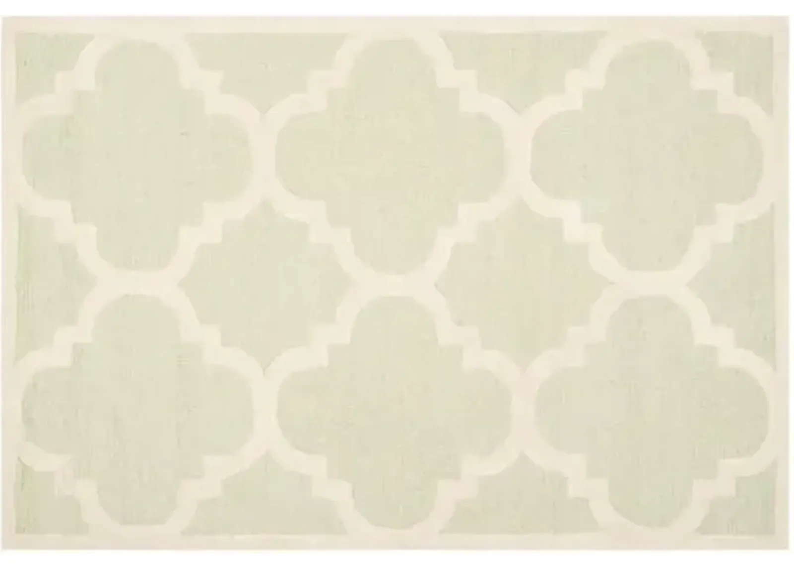 Carly Rug - Light Green/Ivory - Green