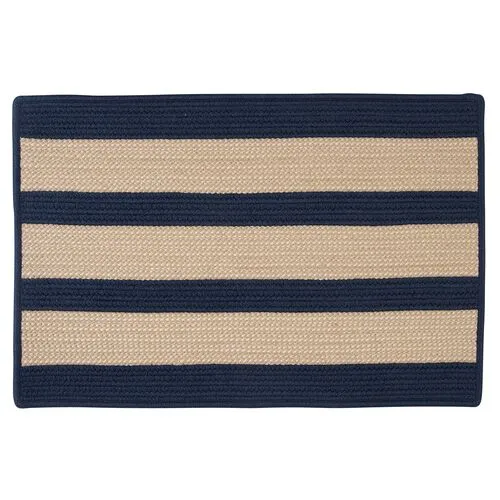 Phoenice Outdoor Rug - Navy - Blue - Blue