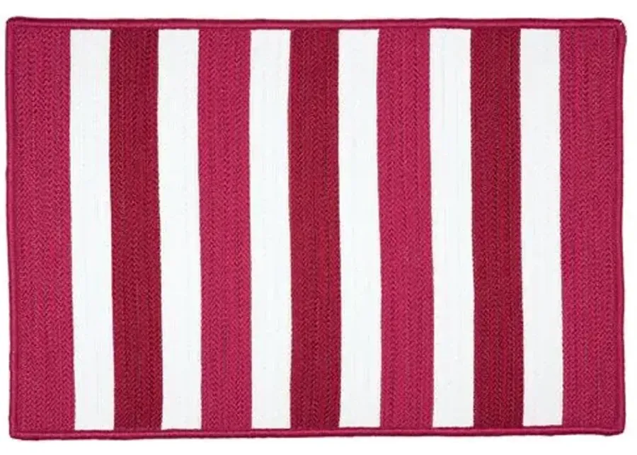 Port Smith Outdoor Rug - Red - Red