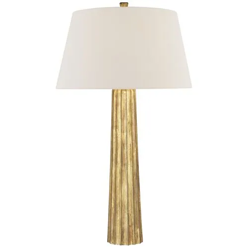 Visual Comfort - Large Fluted Spire Table Lamp - Iron