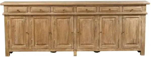 Keelan 6-Door Sideboard, Sand