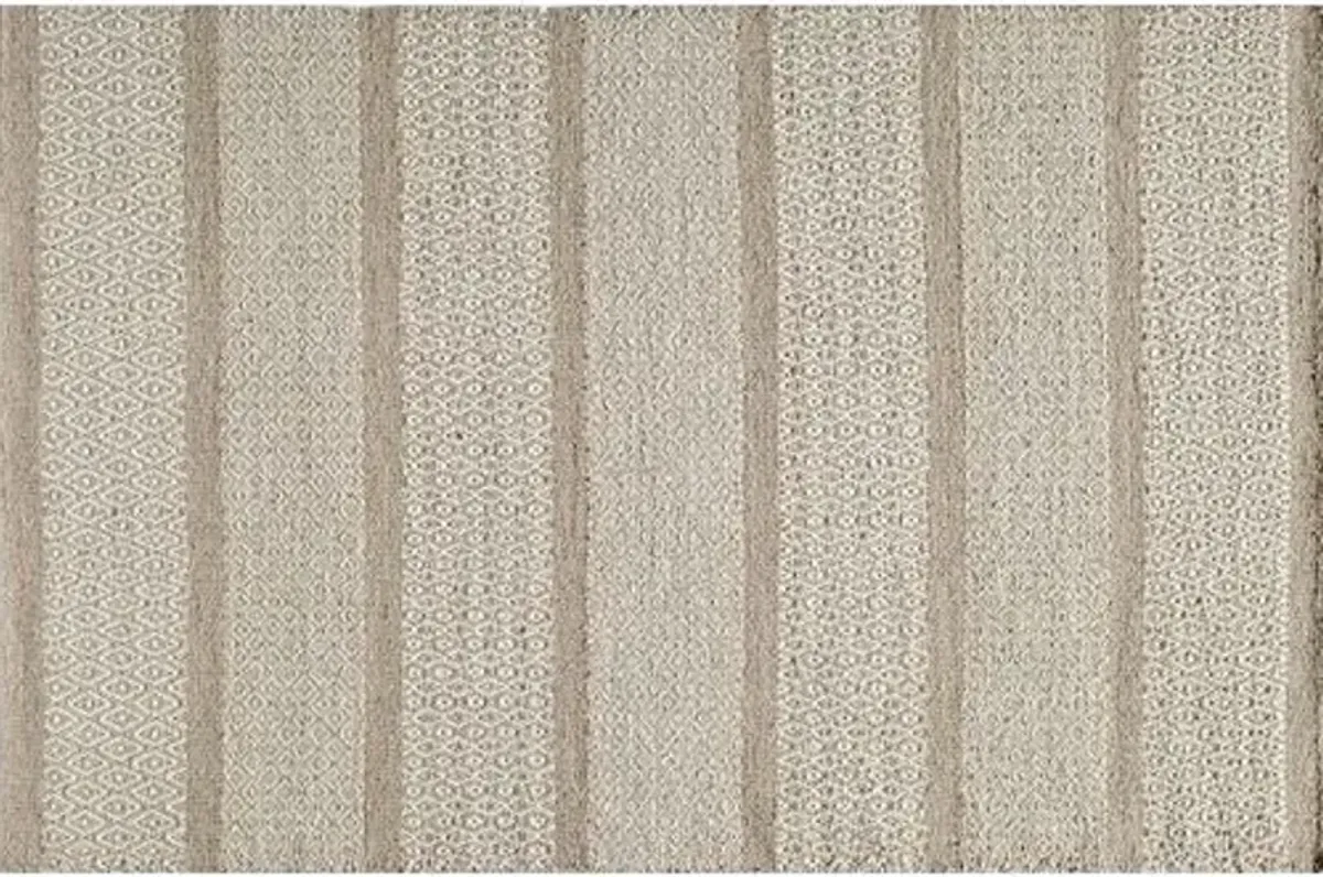 Dillon Flat-Weave Rug - Beige - Beige