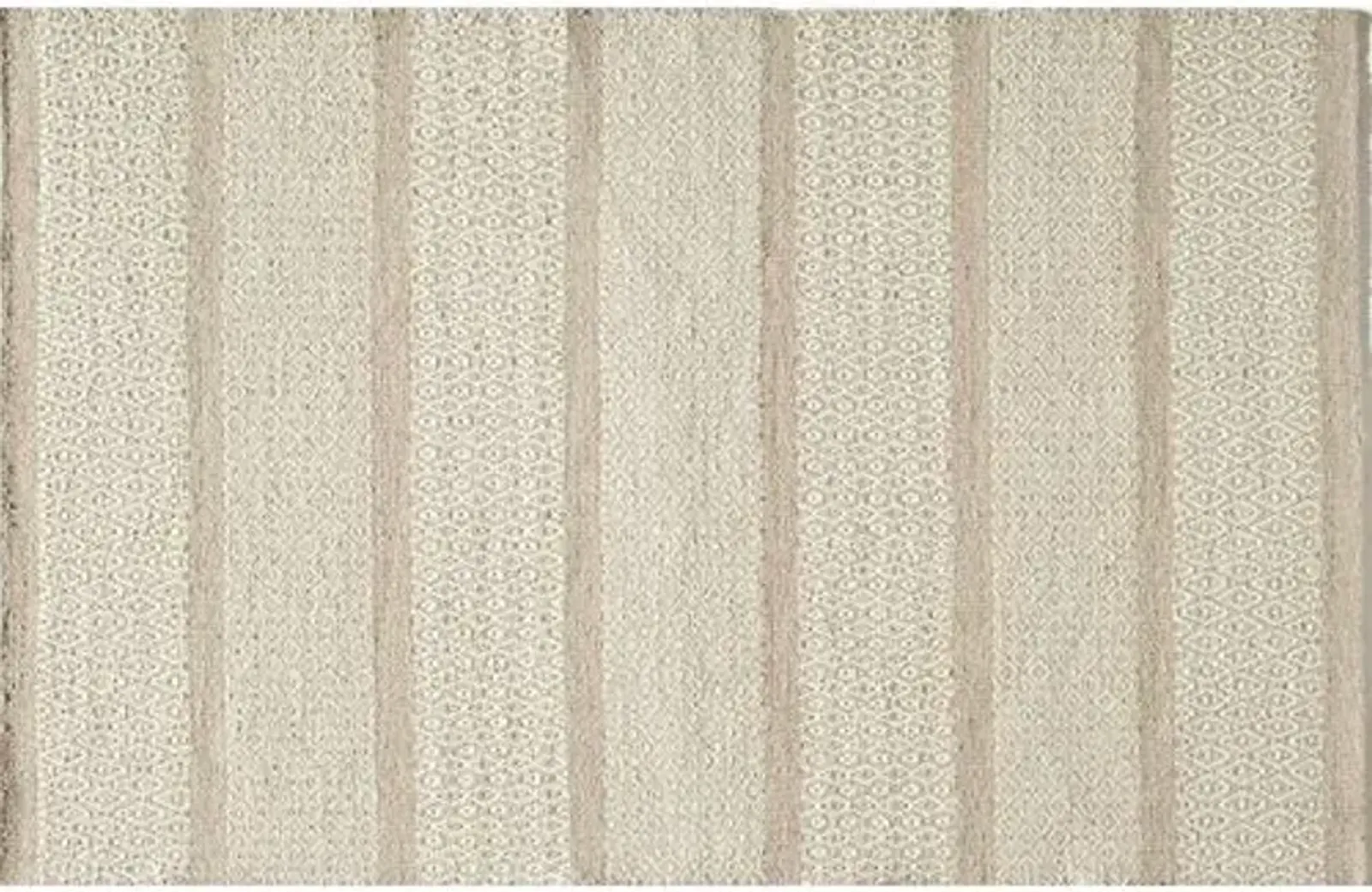 Dillon Flat-Weave Rug - Beige - Beige