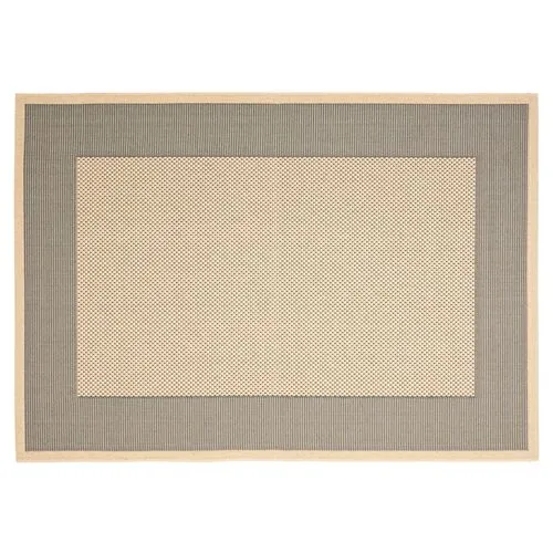 Sahara Outdoor Rug - Gray/Cream - Gray