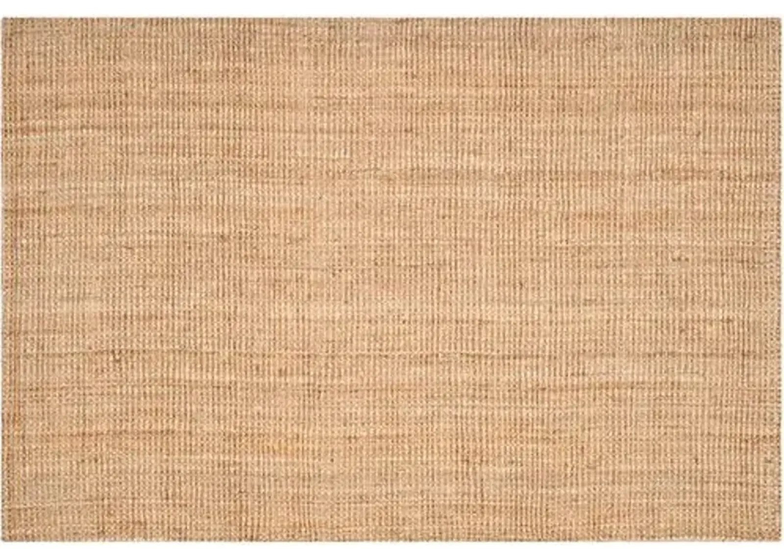 Ashlee Jute Rug - Natural - Beige - Beige