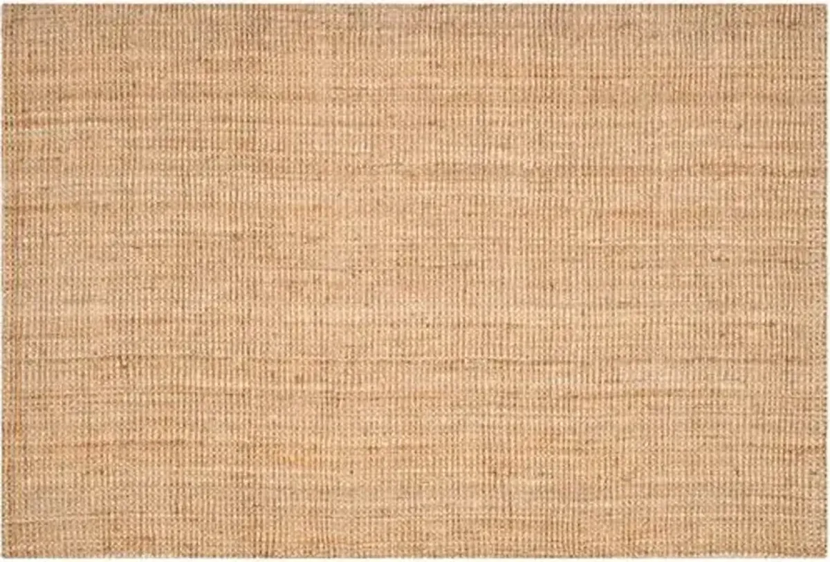 Ashlee Jute Rug - Natural - Beige - Beige