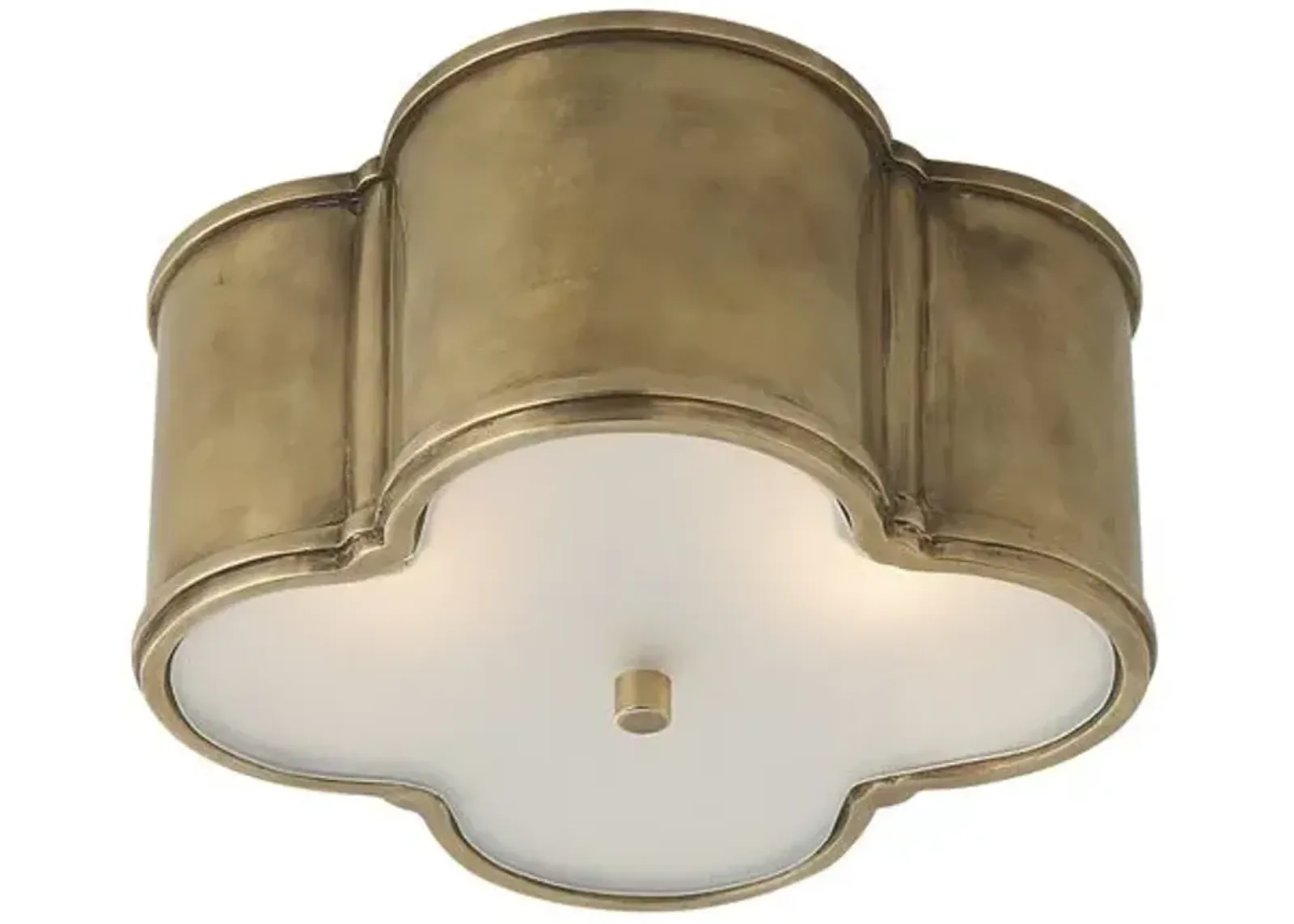 Visual Comfort - Basil Metal Flush Mount - Gold