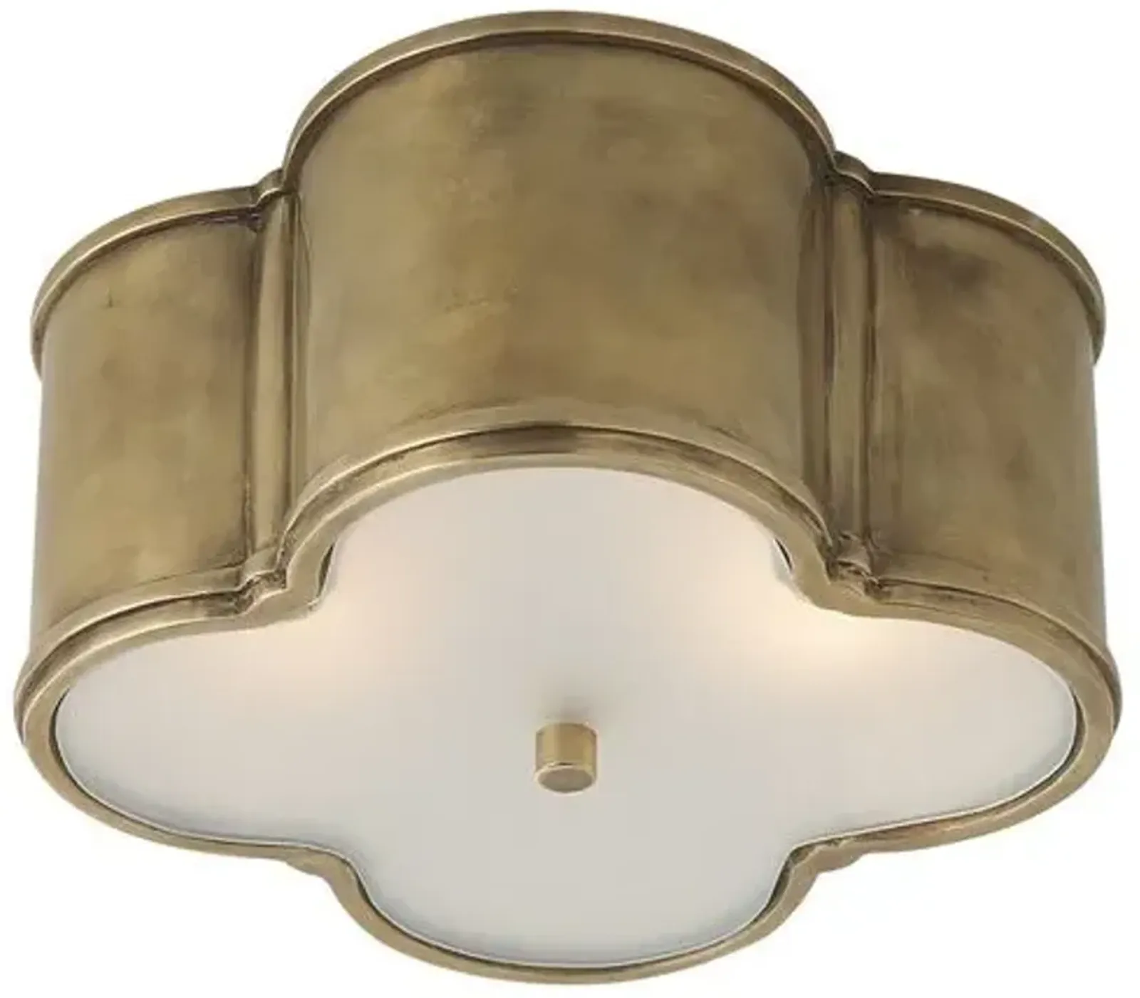 Visual Comfort - Basil Metal Flush Mount - Gold