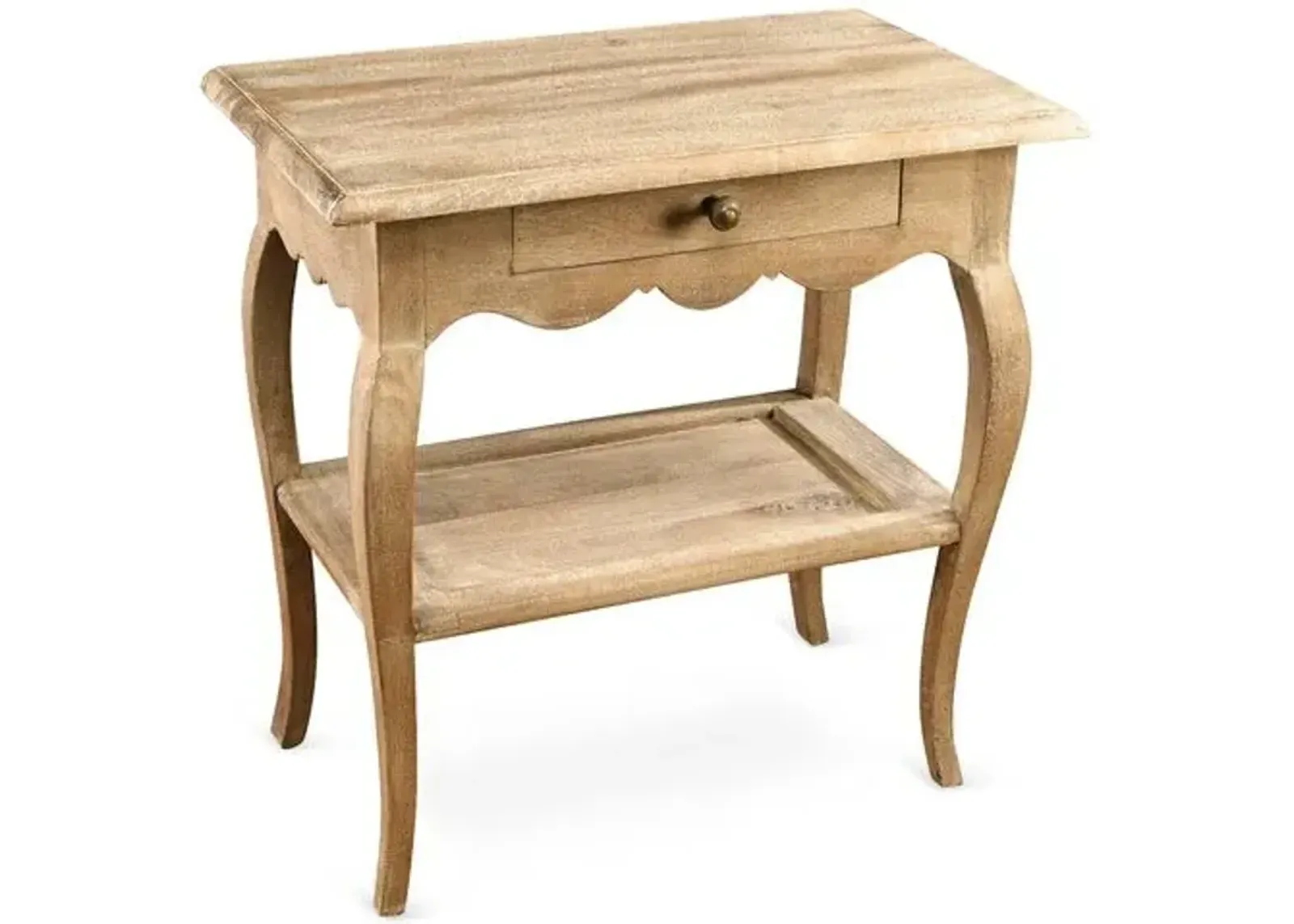 Colette Nightstand - Natural - Handcrafted