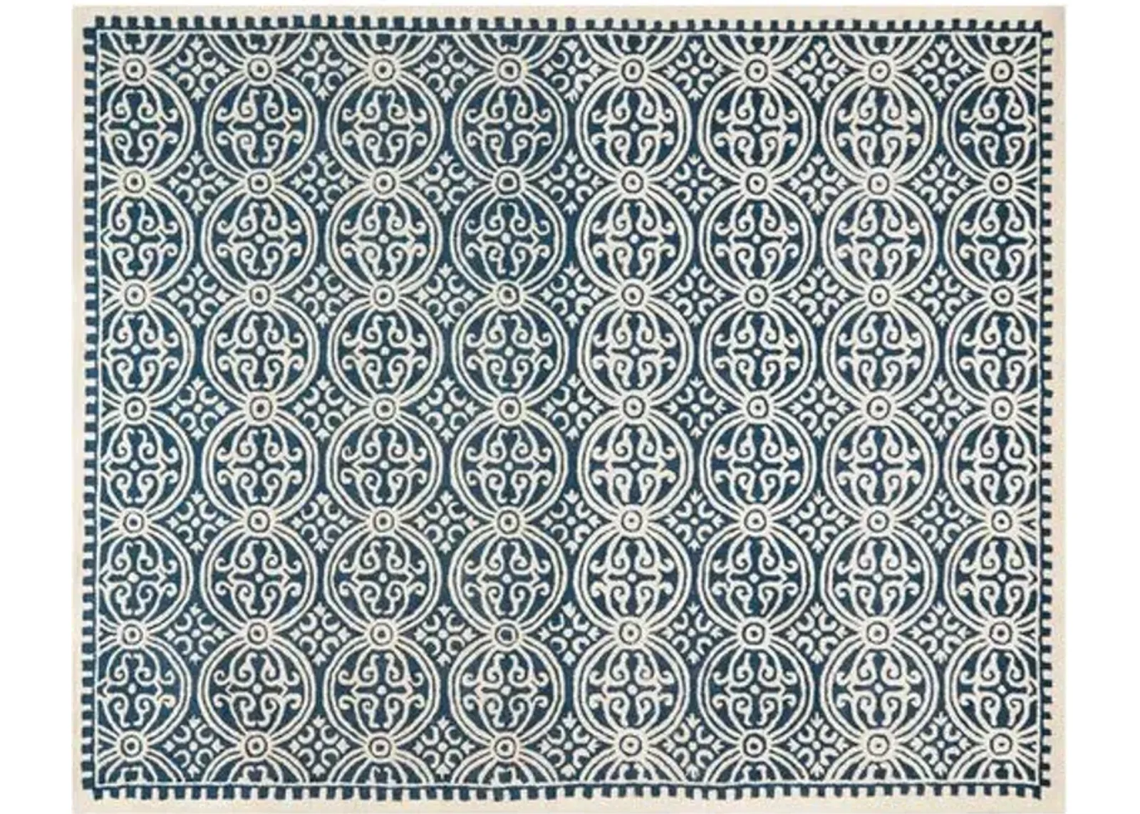 Jay Rug - Navy - Blue - Blue