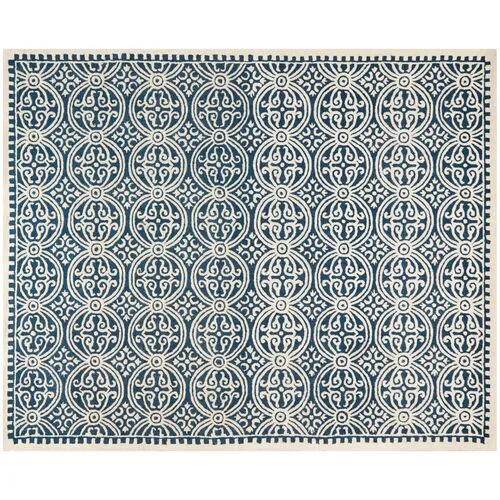 Jay Rug - Navy - Blue - Blue