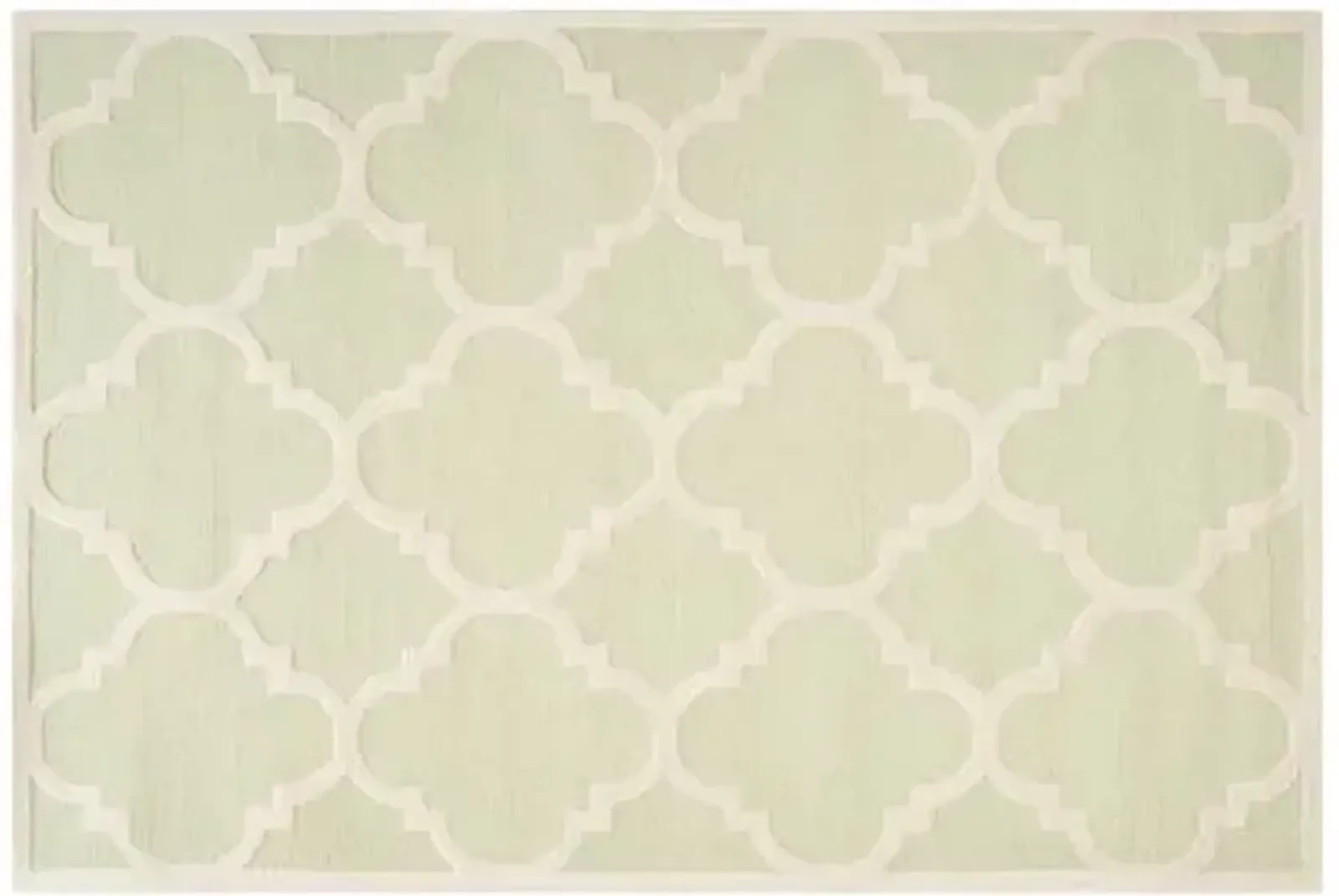 Carly Rug - Light Green/Ivory - Green