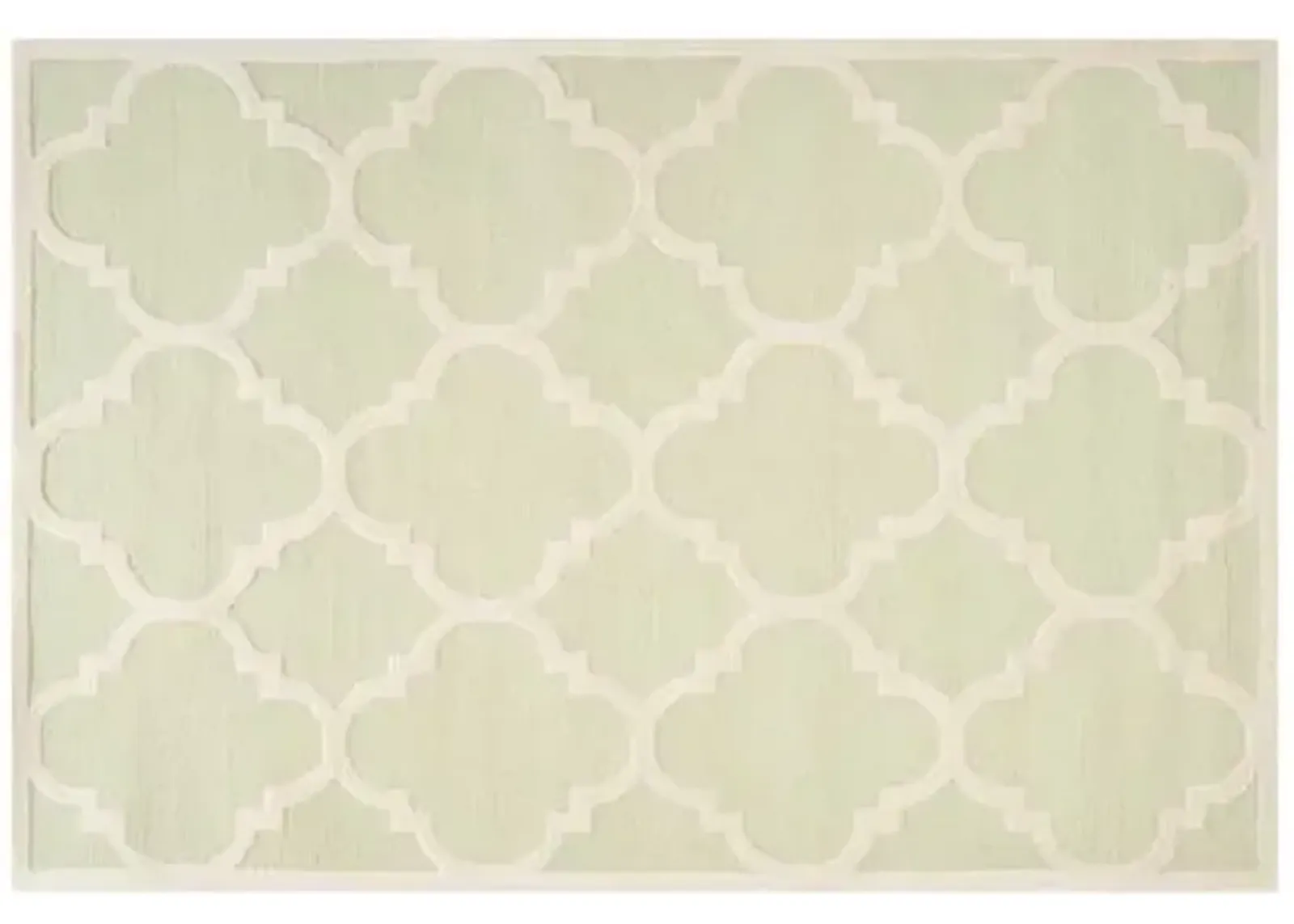 Carly Rug - Light Green/Ivory - Green