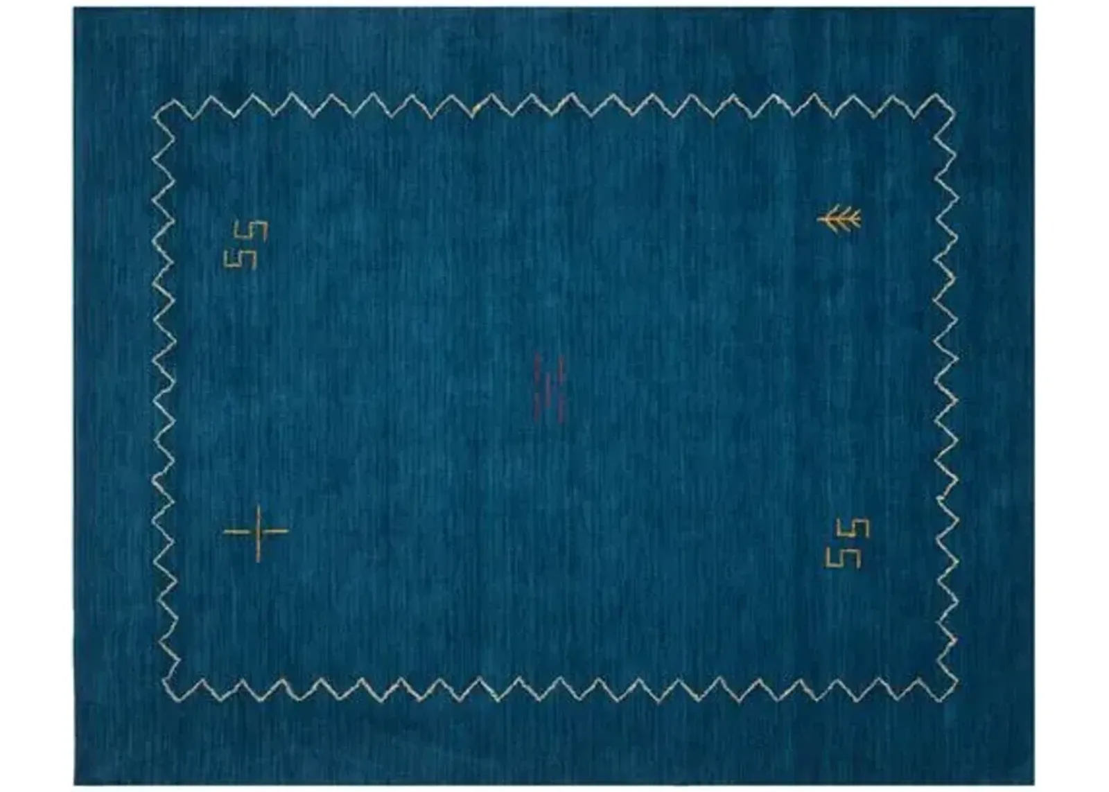 Beech Rug - Blue - Blue