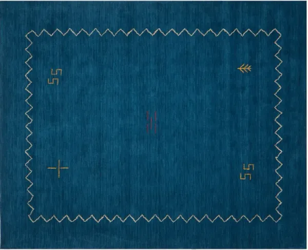 Beech Rug, Blue