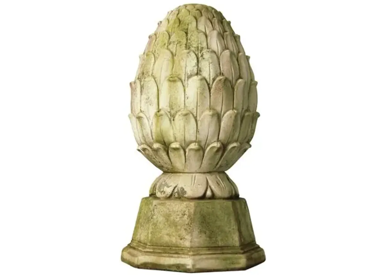 19" Pinecone Britannia - White Moss - Beige