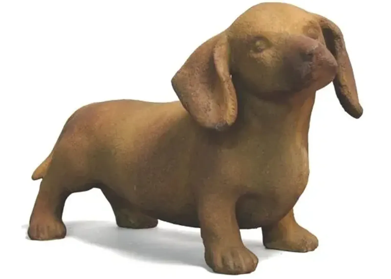 17" Dachshund - Sandstone - Brown