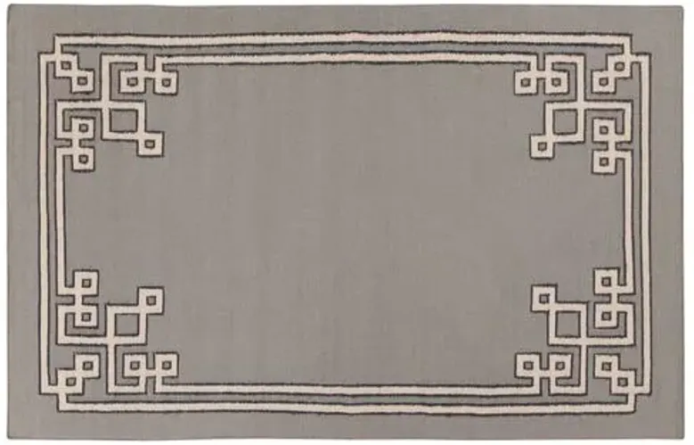 Alameda Flat-Weave Rug - Gray - Gray