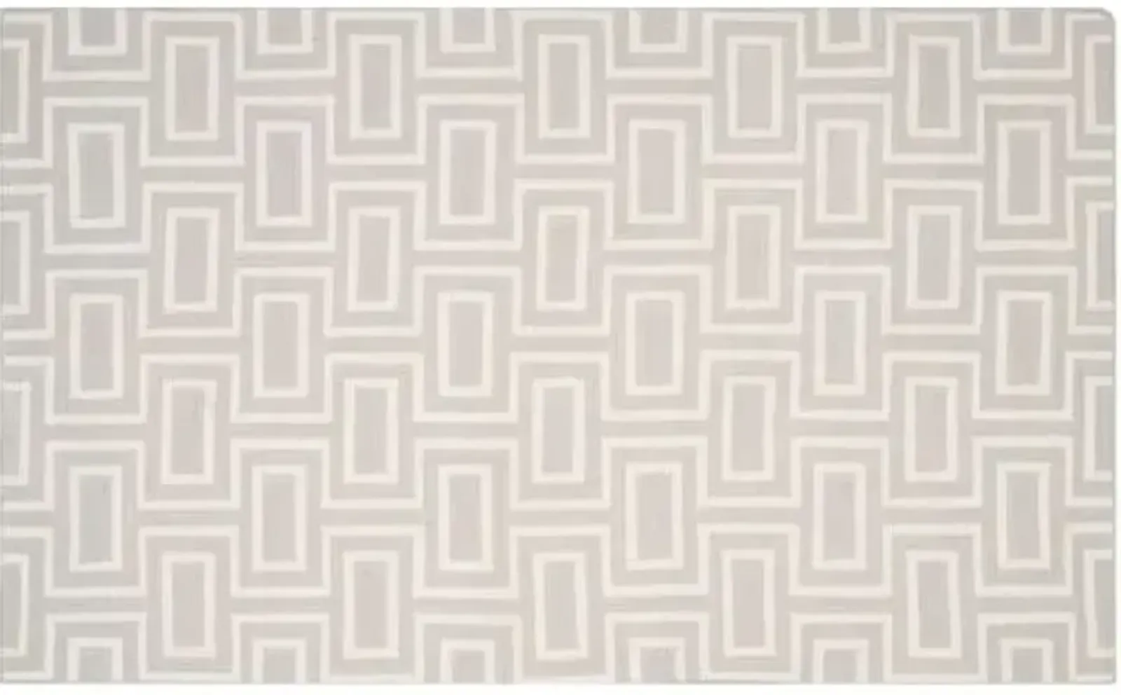 Helen Dhurrie Rug - Gray/Ivory - Gray